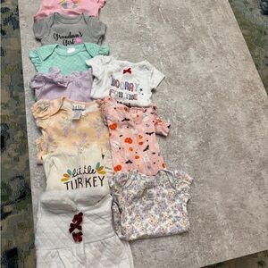 Assorted Baby Onesies Set